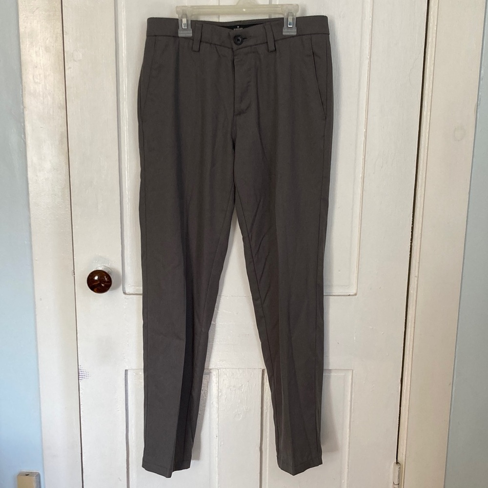 Haggar Men's Charcoal Dress Pants
